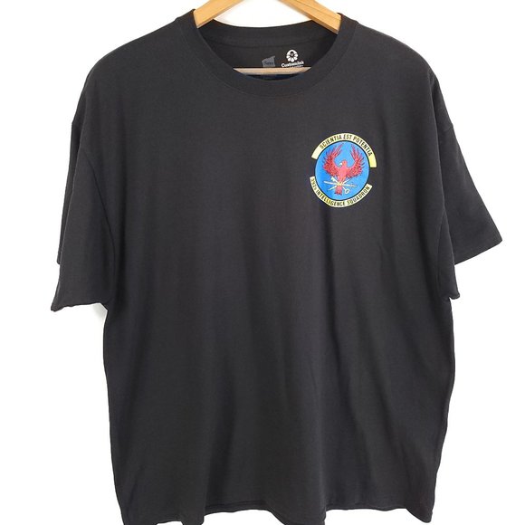 Hanes Scientia Est Potentia 392D Intelligence Squadron Graphic T-Shirt Men's XL - Picture 1 of 8